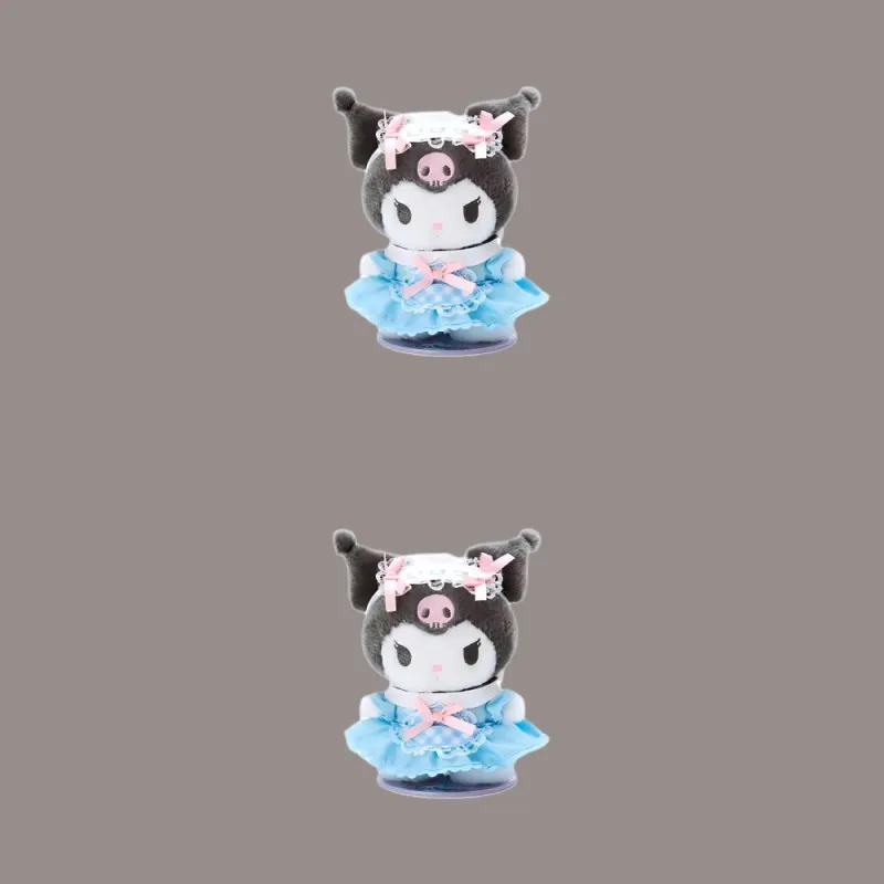 Sanrio Kuromi Compatible For Above 3 Years Old Audience Dolls Plush Doll 14cm Height-2