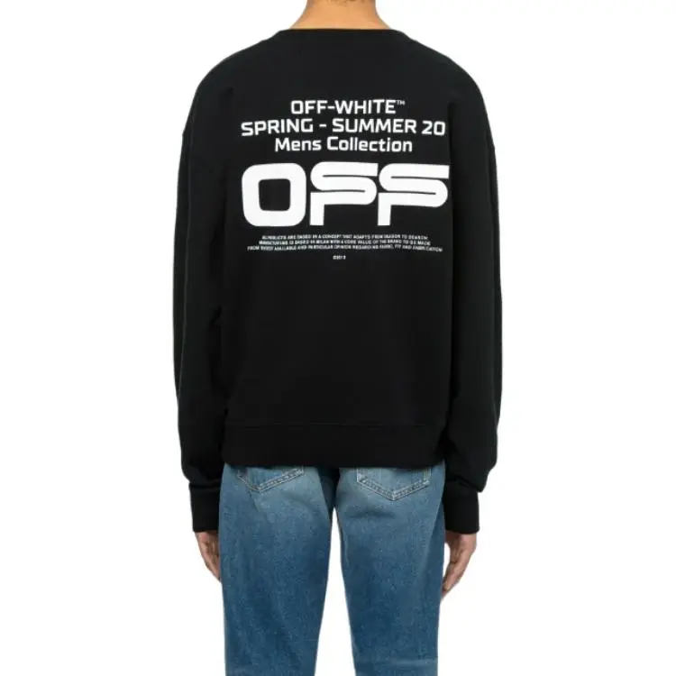 OFF WHITE T Shirts Men Black-4