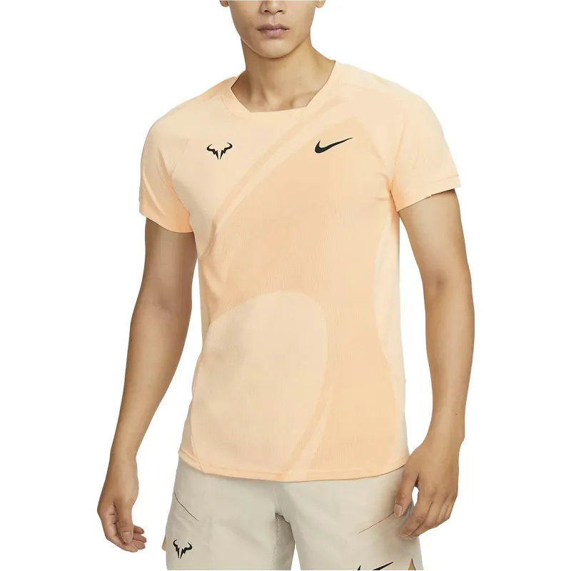 Nike T Shirt Men's Ice Peach Red-2