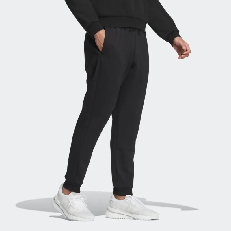 Adidas Knitted Sweatpants Men Black-3