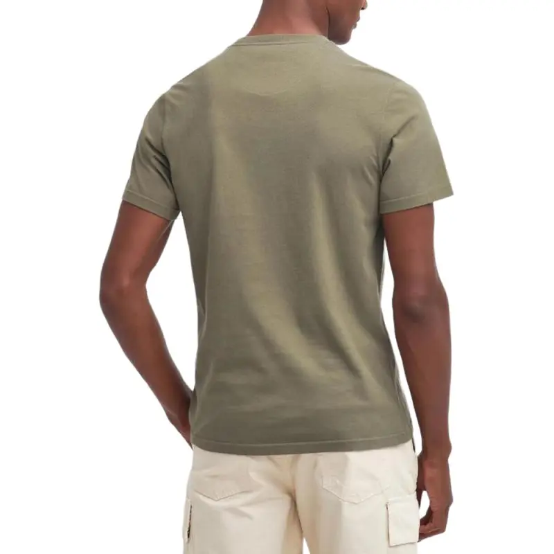 BARBOUR Tartan Sports T Shirt-3