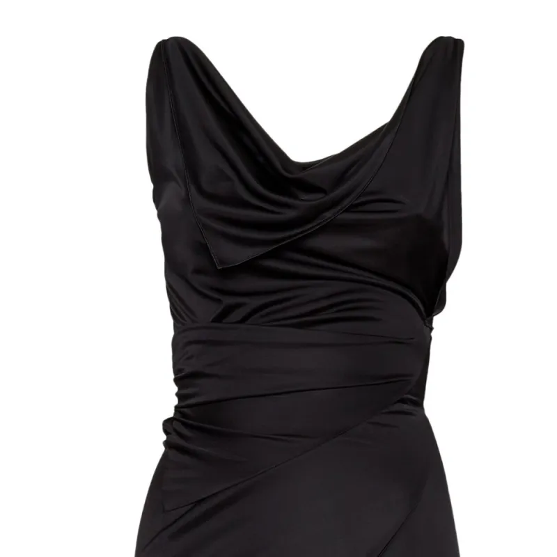 DSQUARED 2 Cowl neck Midi Dress-2