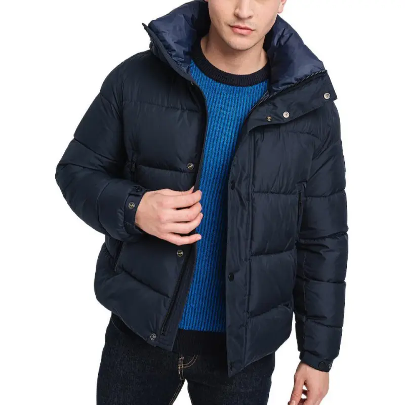 HUGO BOSS Puffer Jackets Men Dark Blue-3