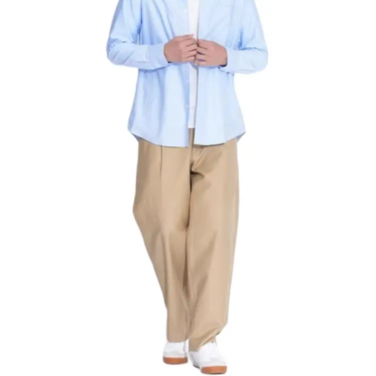 Jw Anderson X UNIQLO JWANDERSON Co brand Casual Pants Men 32 Dark Beige-4