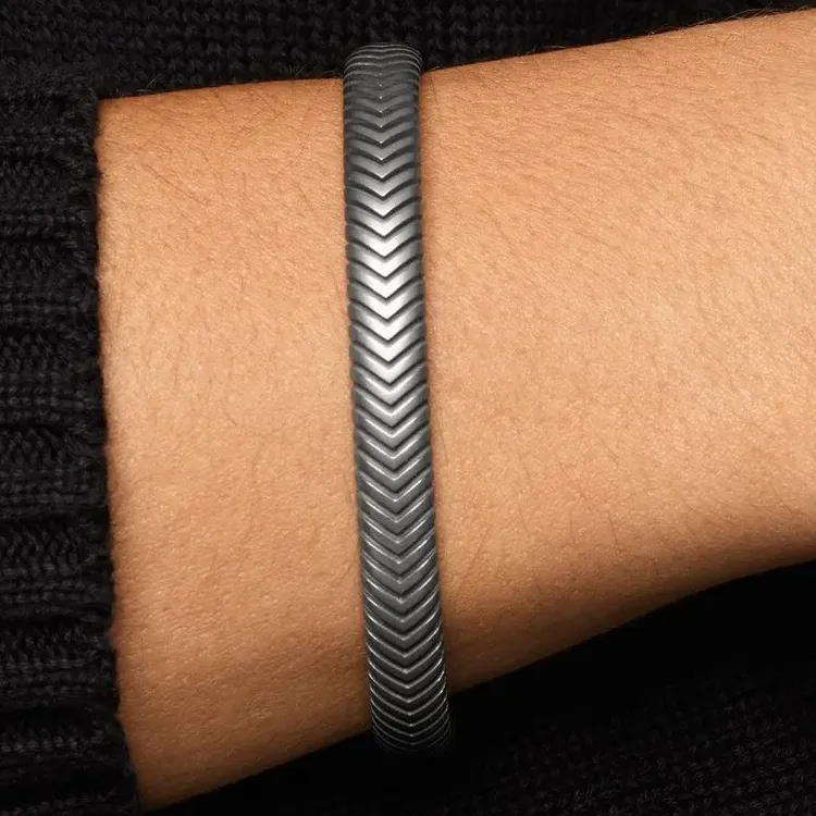 David Yurman Chevron Cuff Bracelet-2