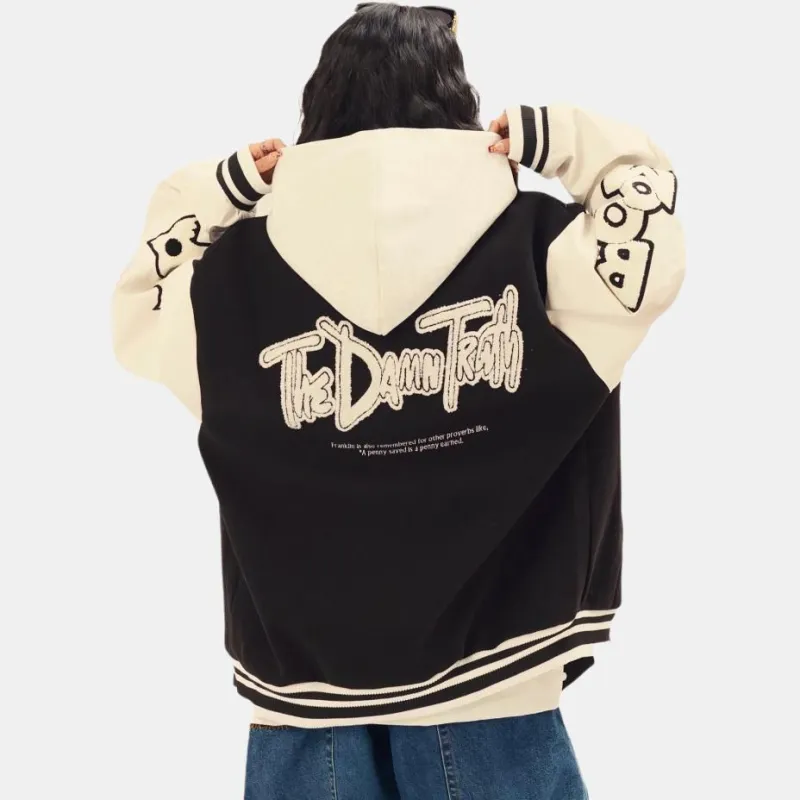 Fall Essentials Baseball Jacket Unisex-7