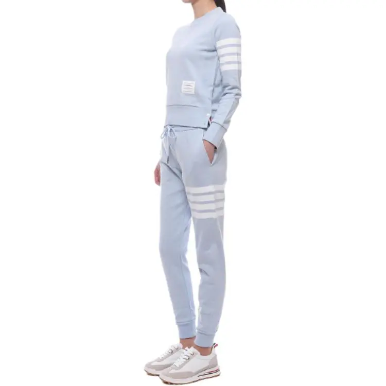 THOM BROWNE 4 Bar Stripe Crewneck Sweatshirt-3