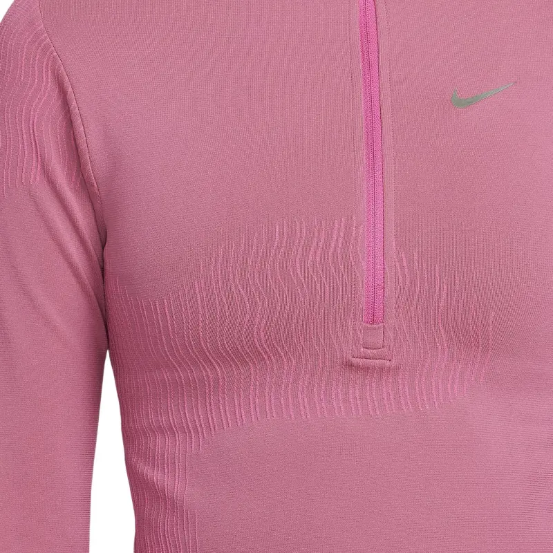 Nike T Shirts Women's Rose Red-5