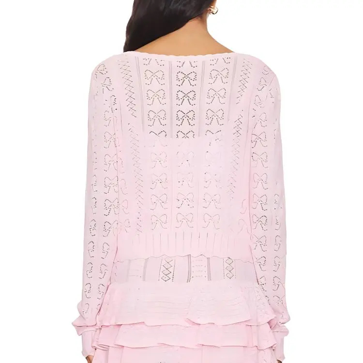 LOVESHACKFANCY Knitwear Women's Pink-1