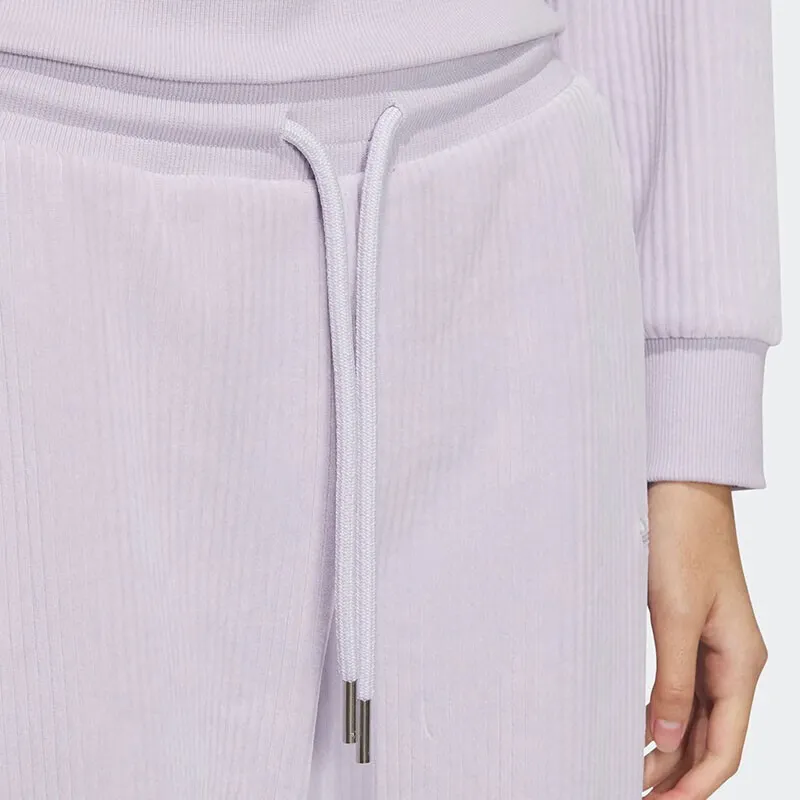 Adidas Originals Knitted Sweatpants Women's Light Purple-4