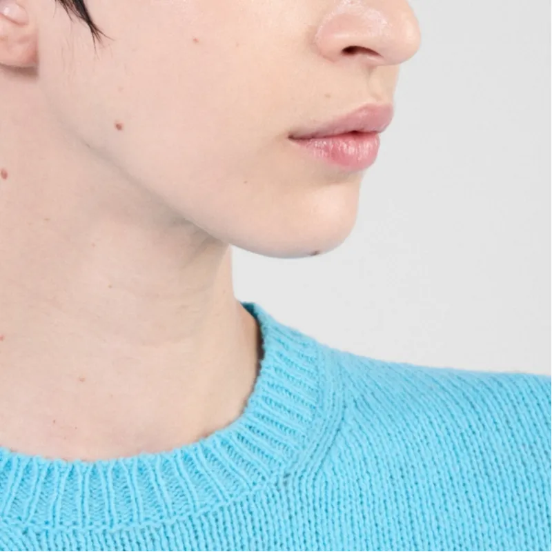 PRADA Ribbed Knit Crewneck Sweater-5