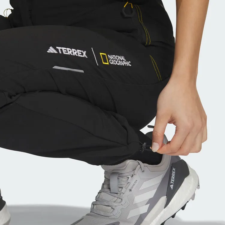 Adidas x NATIONAL GEOGRAPHIC Wind.Rdy Pants Athletic Trousers Women's Black-5
