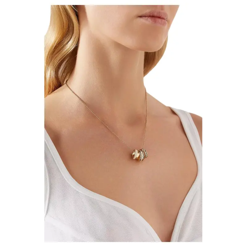 COACH Brass, Enamel, Swarovski Crystal Necklaces Women's Gold-4