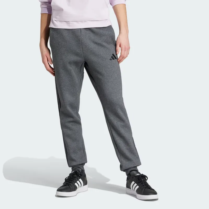 Adidas Free Shipping With AdiClub Essentials 3 Stripes Fleece Pants-3