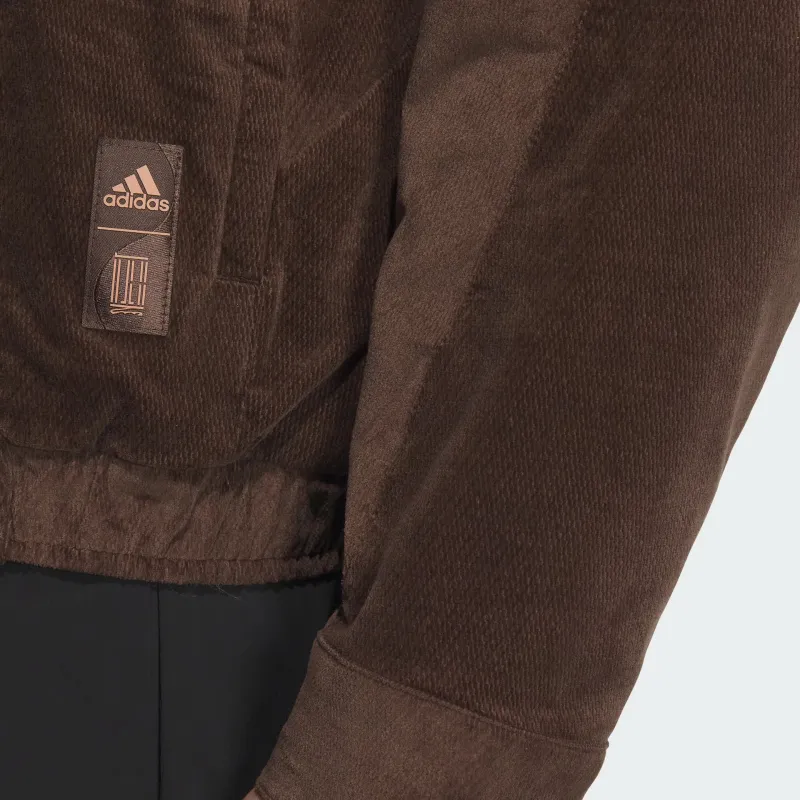 Adidas Wuji Series WUJI CORD JACKET Jackets Coats Men's Brown-4