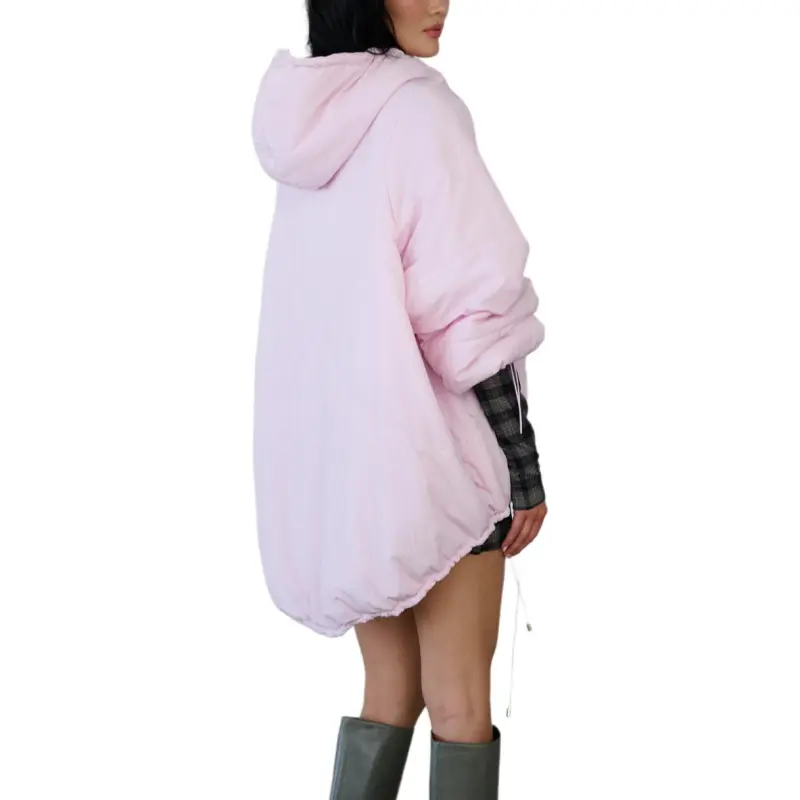 Selkie Collection FW24 Puffer Jacket Women's Crystal Pink-4