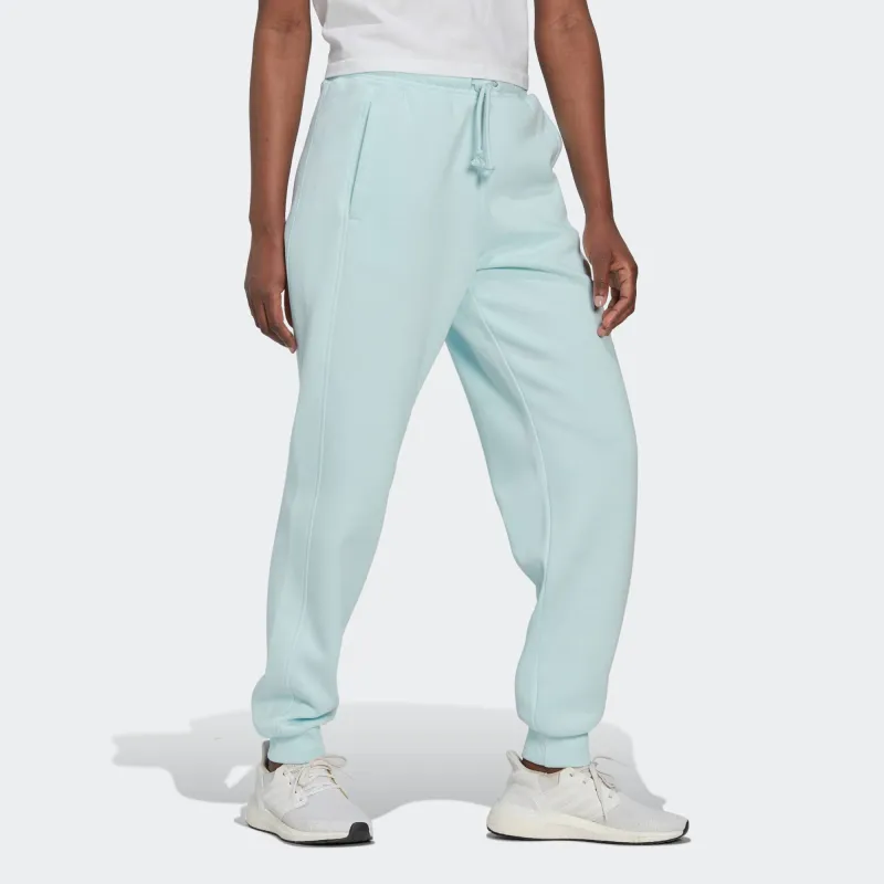 Adidas Knitted Sweatpants Women's Light Blue-3