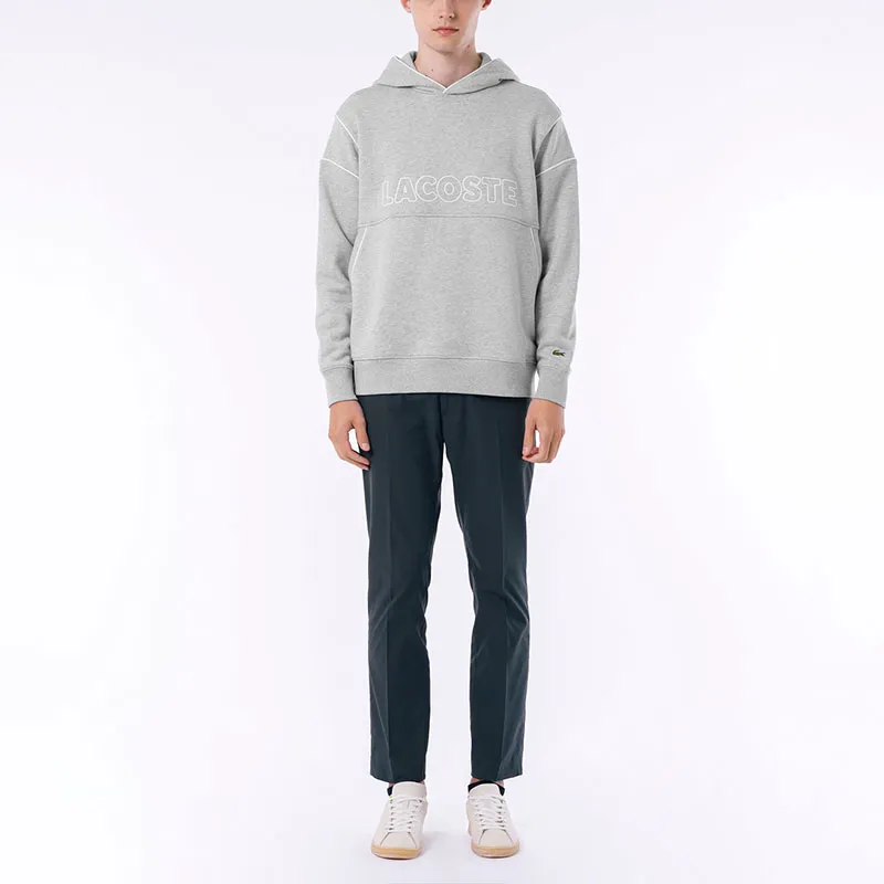 LACOSTE Sweatshirts Men Gray-4