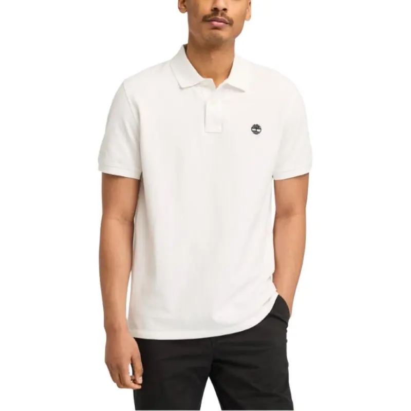 Timberland Polo Shirt Men's White-2