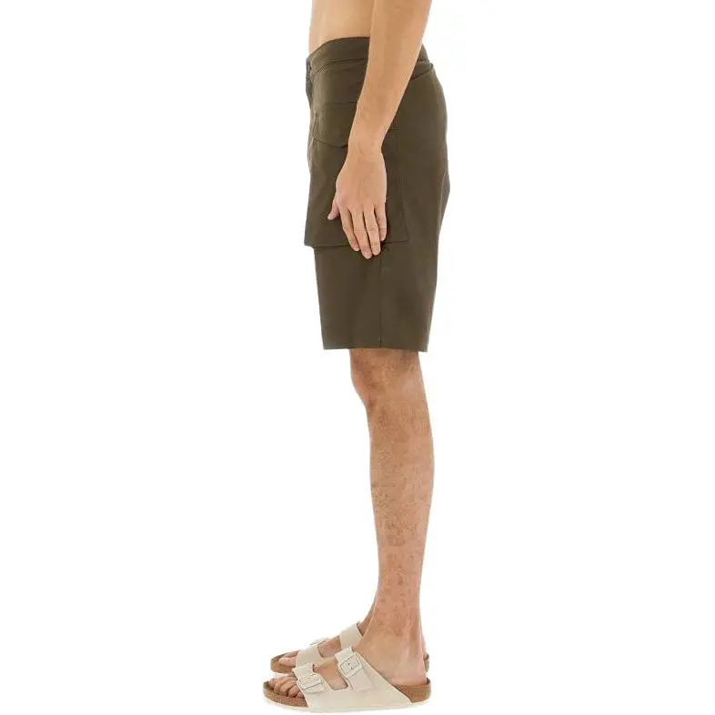 ASPESI Casual Shorts Men's Army Green-2