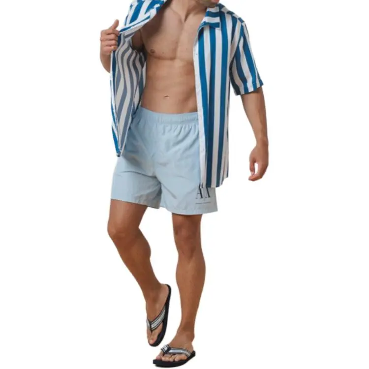ARMANI EXCHANGEAE Casual Shorts Men's Blue-2