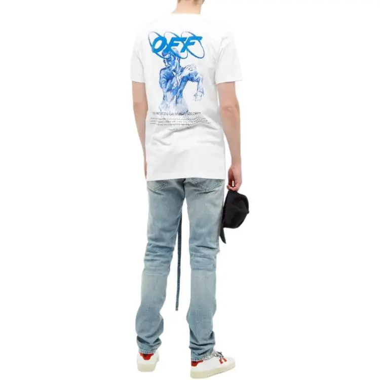 OFF WHITE SS23 T Shirt Regular Fit Men's White-2