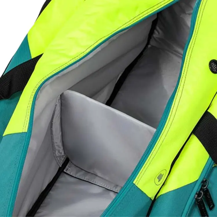 DUNLOP Tennis Racket Bags Polyester, Polyethylene Unisex 76 X 45 X 34cm Cyan Black-3