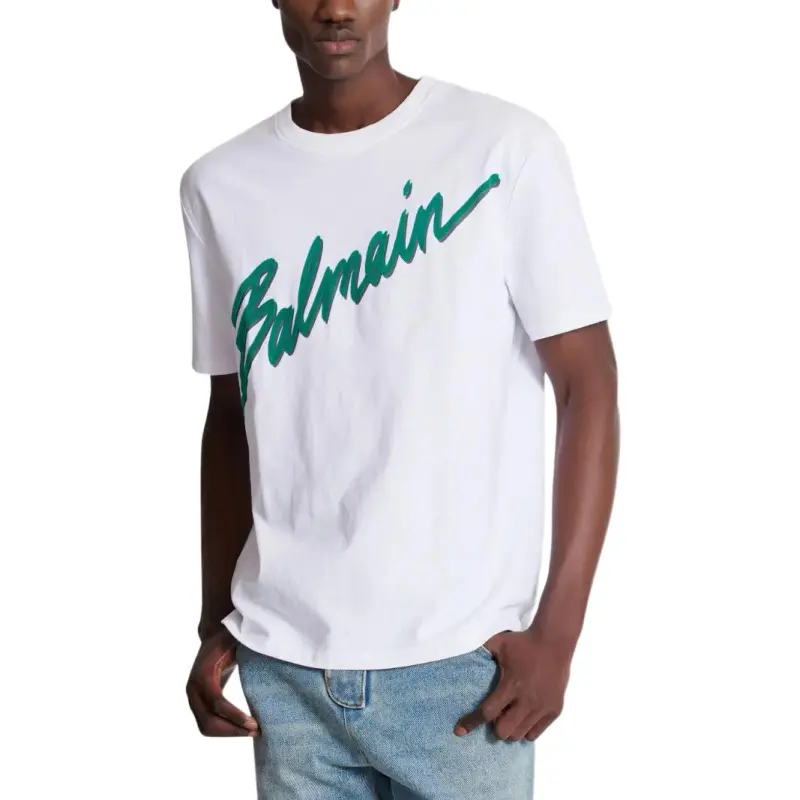 BALMAIN Cotton T shirt-3