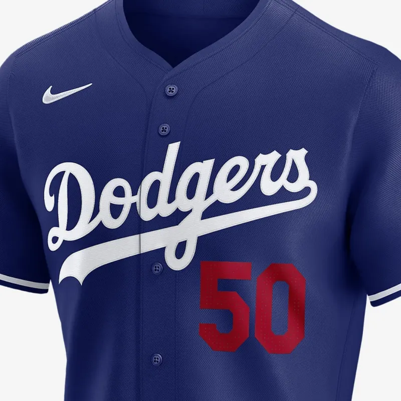 Nike Shohei Ohtani Los Angeles Dodgers Men's Nike Dri FIT Adv Mlb Elite Jersey-2