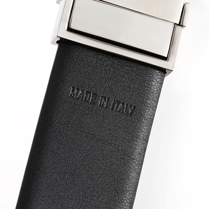 EMPORIO ARMANI Logo Embossed Buckle Fastened Belt-5