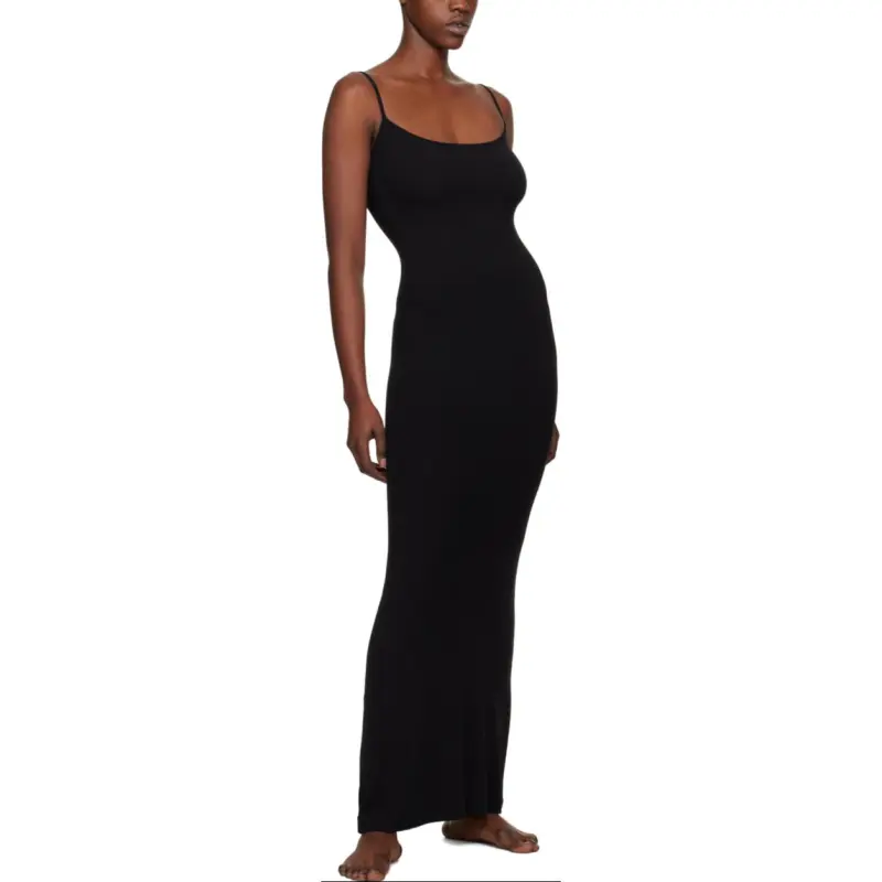 SKIMS Slip Dresses Women's Black-2