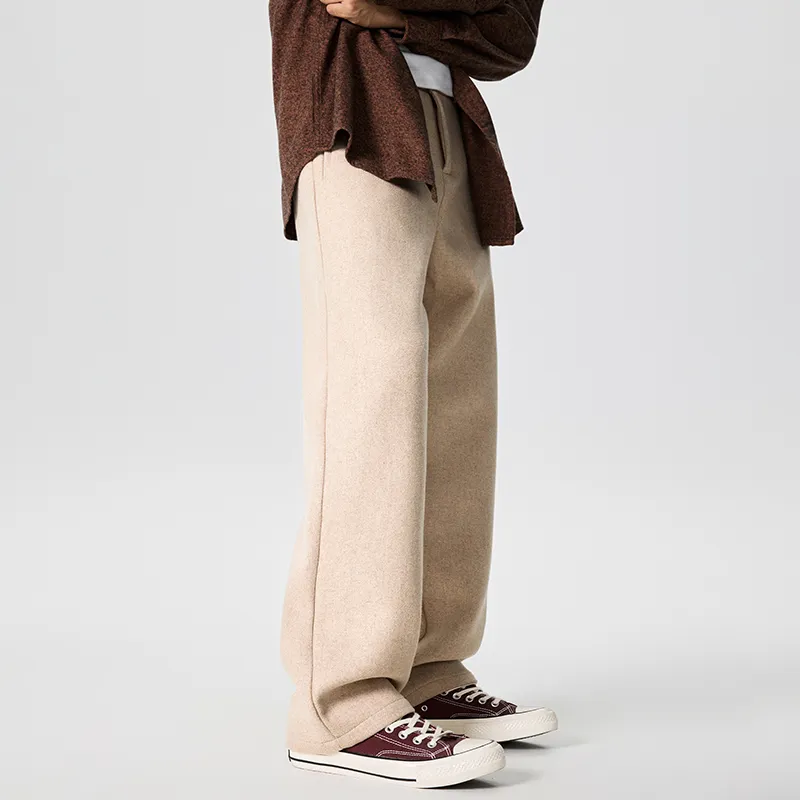 GTRG Casual Pants Unisex Apricot-5
