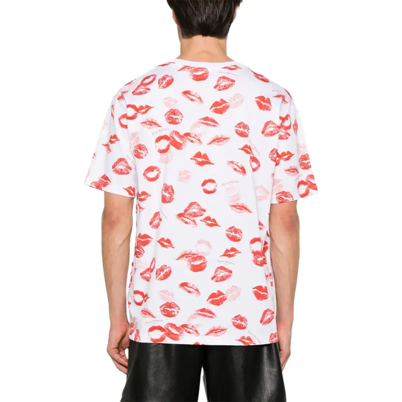BALMAIN Kiss print T shirt-2
