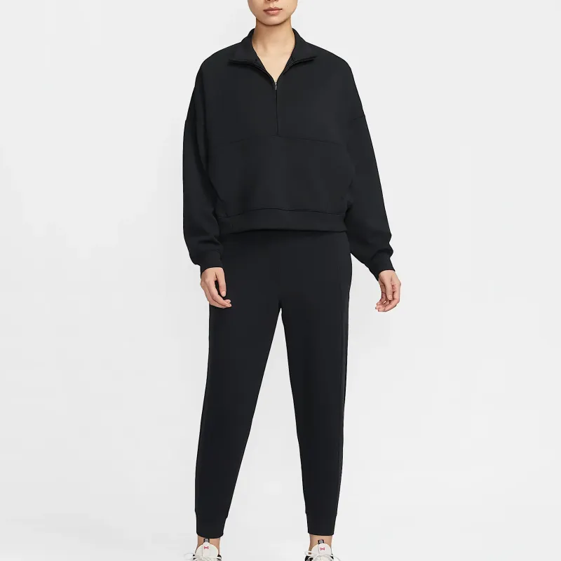 Nike Dri-Fit 24.7 ImpossiblySoft Knitted Sports Pants Women's Black-4