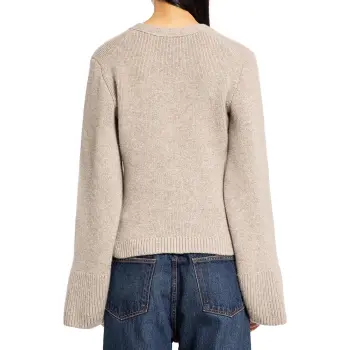 KHAITE Scarlet Cardigan