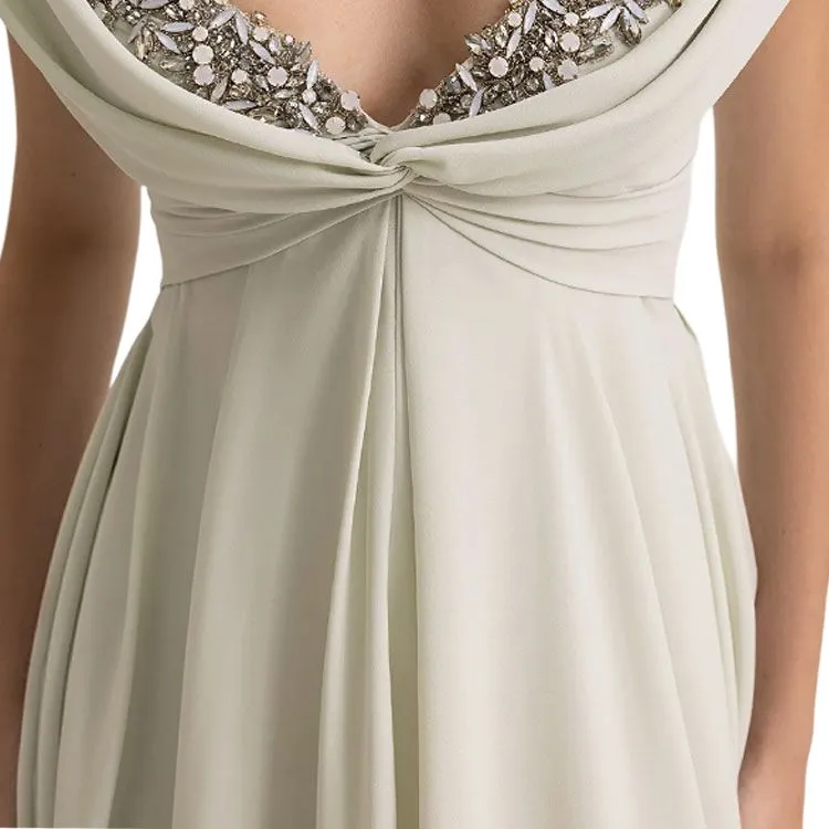 Gemy Maalouf Sleeveless Dress Women's Pale Sage-4