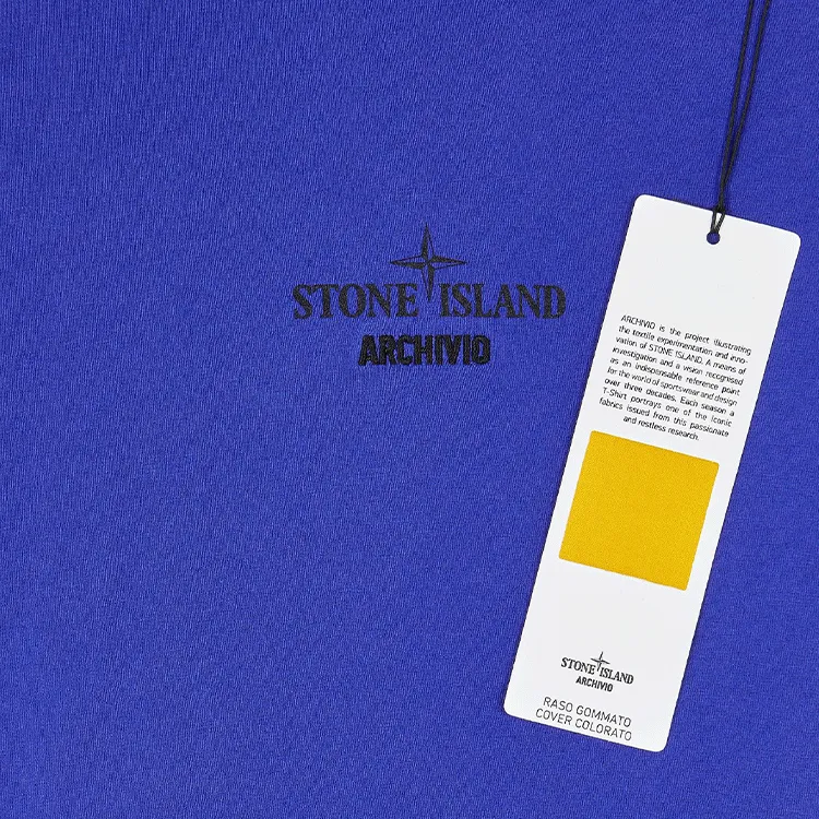 STONE ISLAND SS22 T Shirt Men's Royal Blue-3
