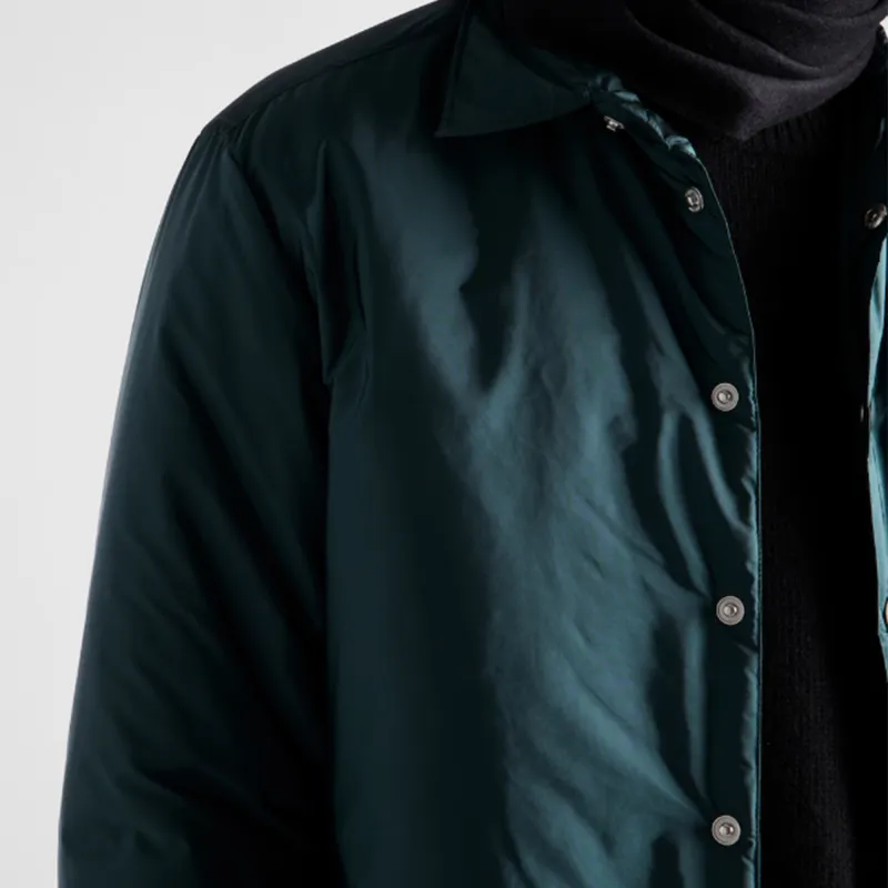 PRADA Shirts Men Dark Green-3