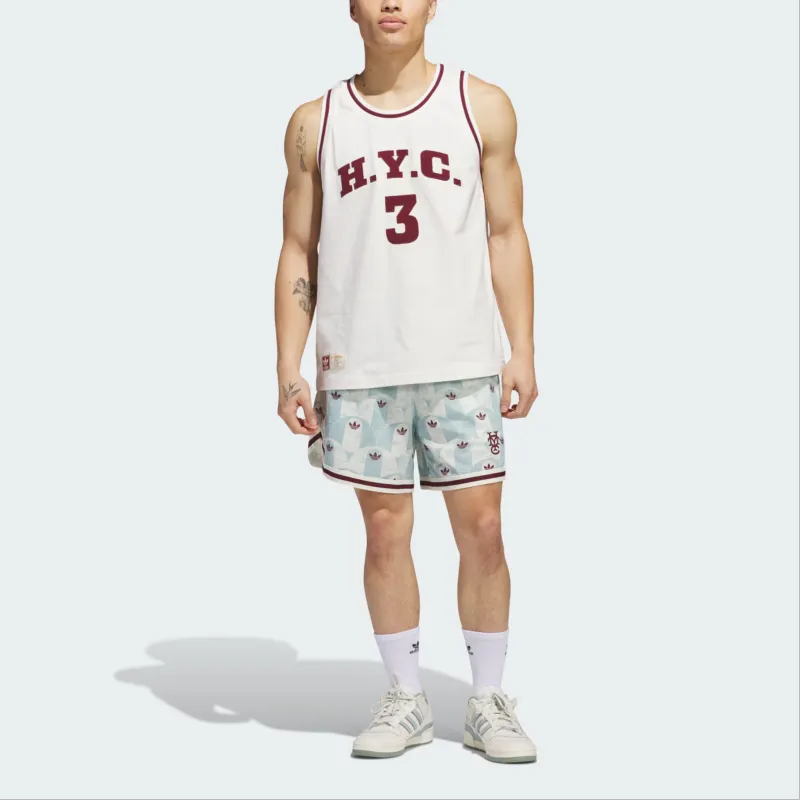 Adidas Originals Hyc Allover Print Shorts Gender Neutral-1