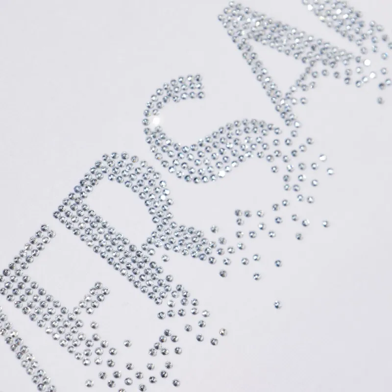 VERSACE Crystal embellished T shirt-4