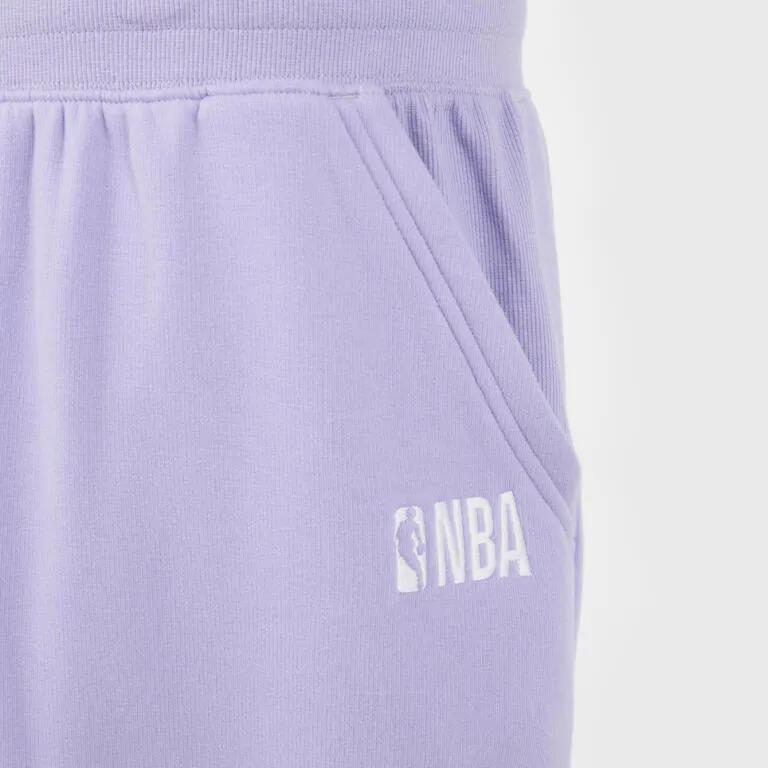 DECATHLON x NBA Basketball Shorts Unisex Lavender-4