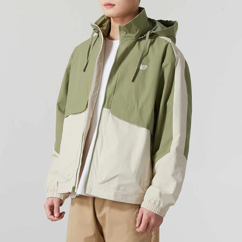 New Balance Sports Life Collection Jacket Unisex White Green-3