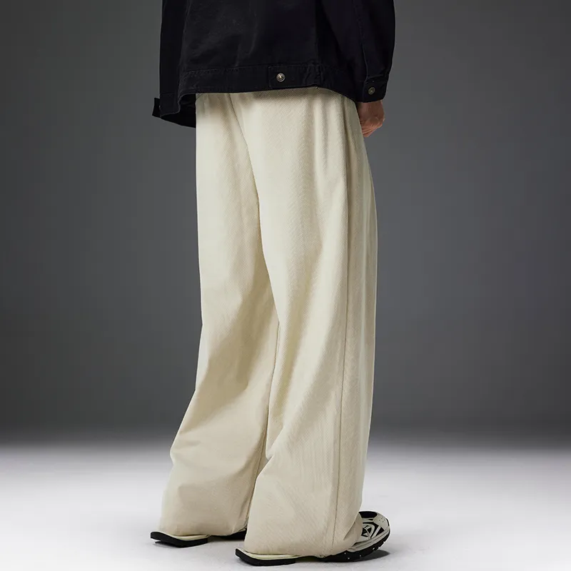 GTRG Casual Pants Unisex Apricot-5
