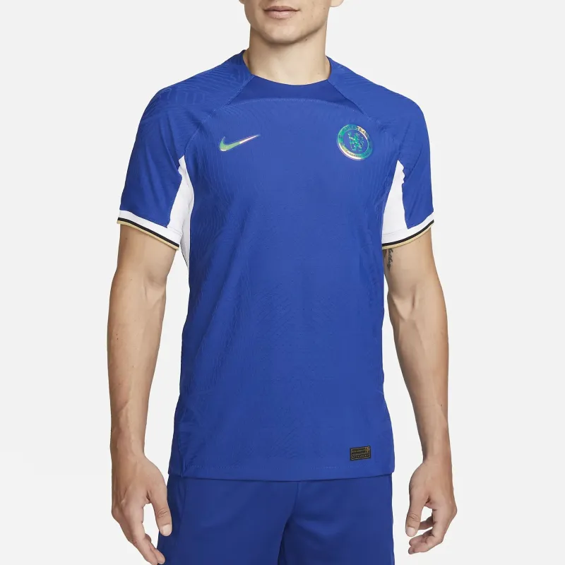 Nike Chelsea FC 2023/24 Match Home Soccer Jerseys Men's Rush Blue/White/Club Gold-4