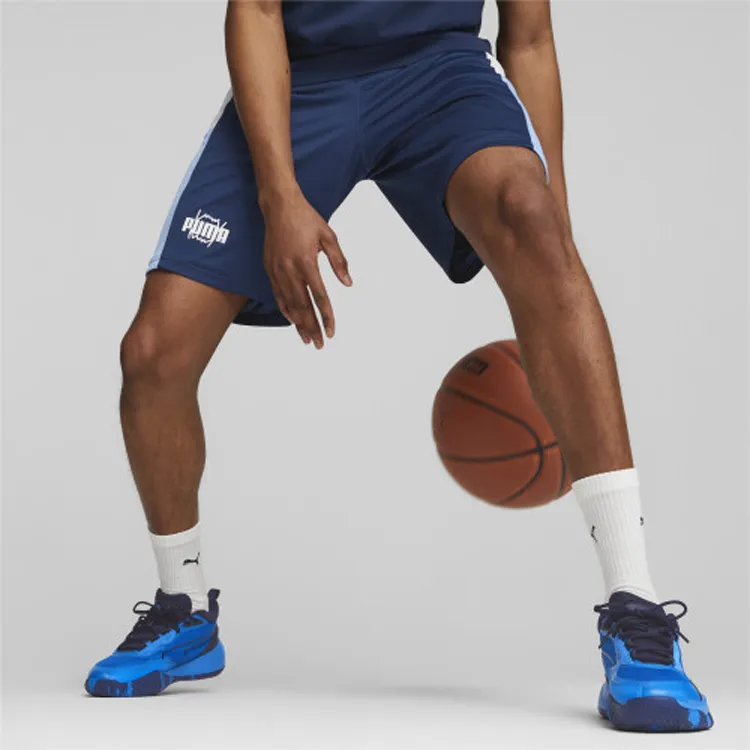 PUMA Give N' Go Casual Shorts Men Blue-4