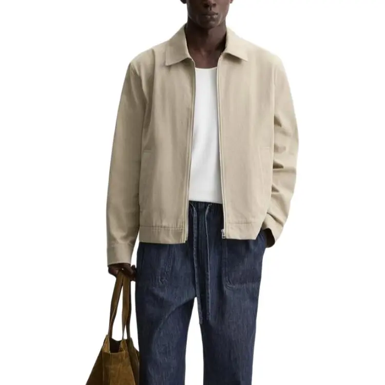 ZARA Jackets & Coats Men's Light Beige-6