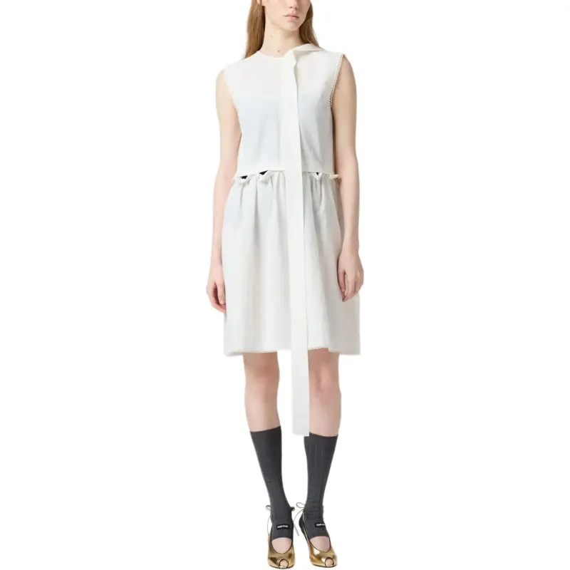MIU MIU Logo patch Dress-1