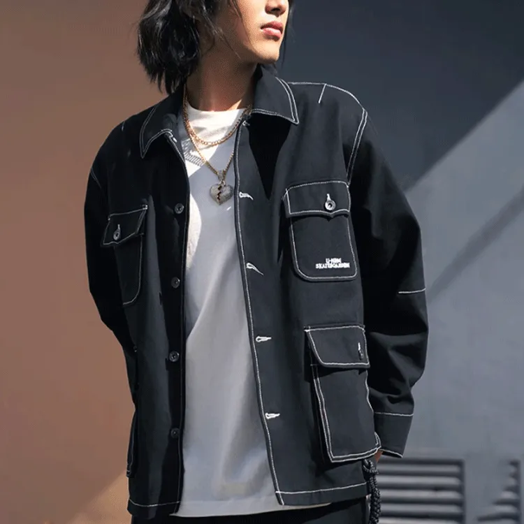 LINING Skateboard Jackets Men Black-2