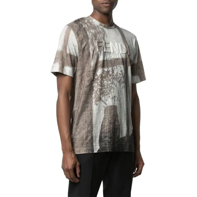 FENDI T-Shirts Men Multicolor-3