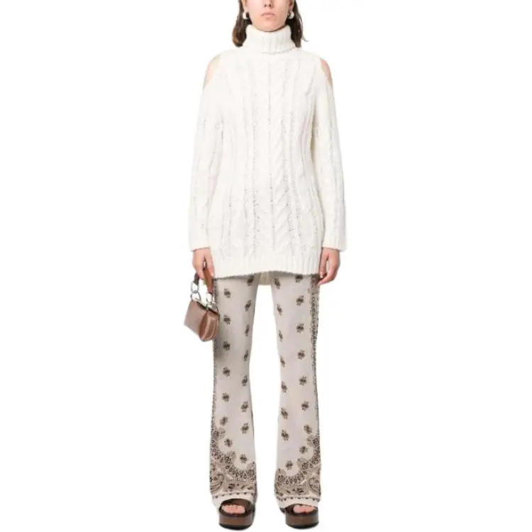 PAROSH Sweaters Women's White-2